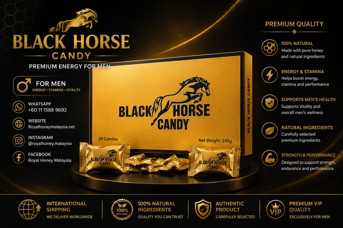 Black Horse Candy for Men Premium Energy and Stamina Support