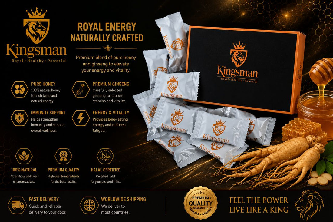 Kingsman Royal Honey Candy – Premium Energy Candy For Men