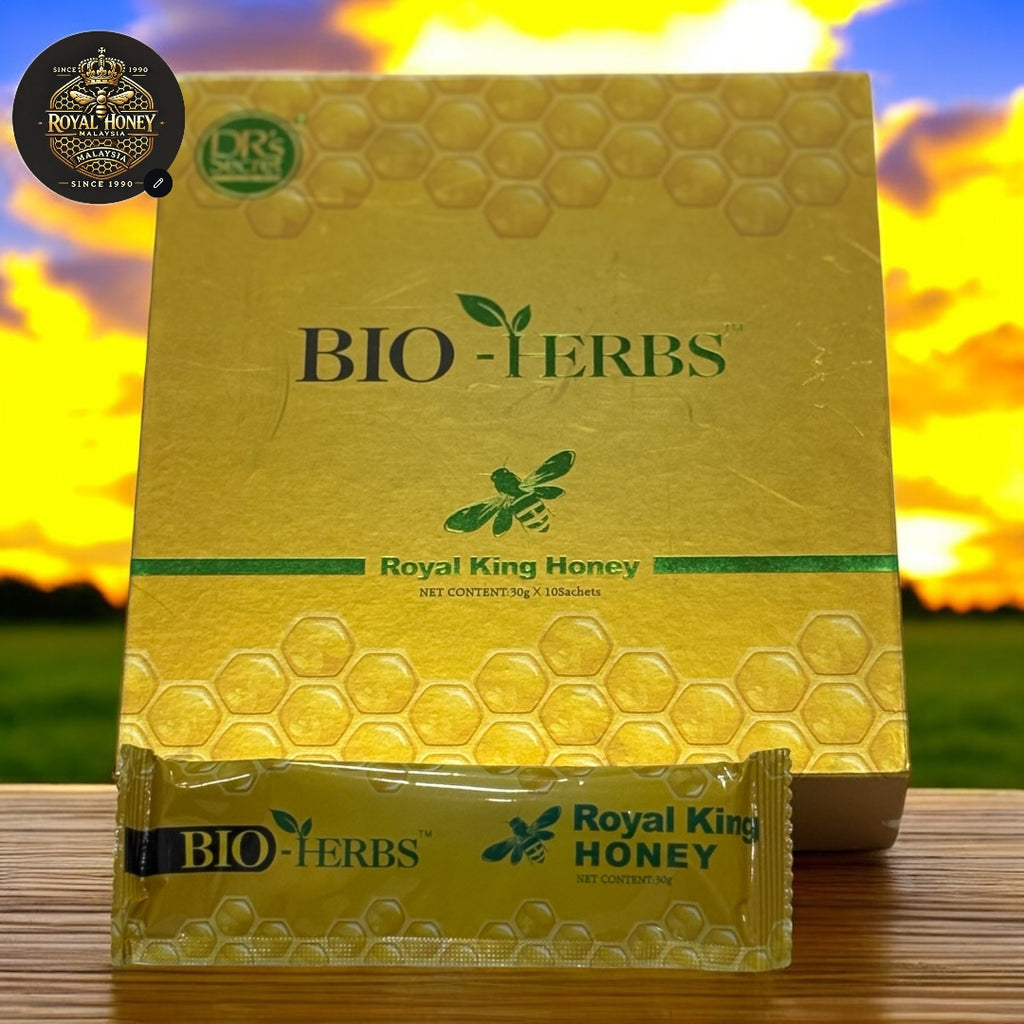 BIO HERBS Royal King Honey – 10 Sachets (30g)