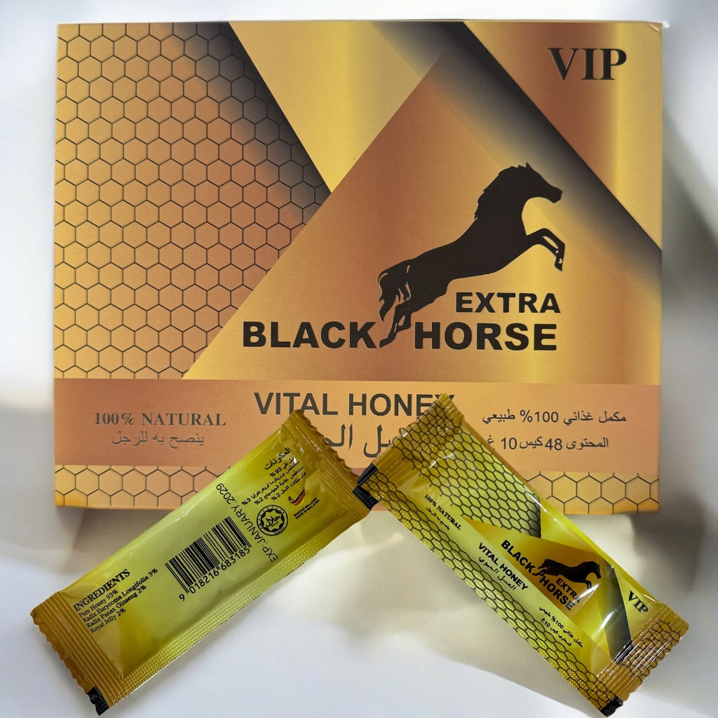 Extra Black horse Vital Honey (48 Sachets x 10g)