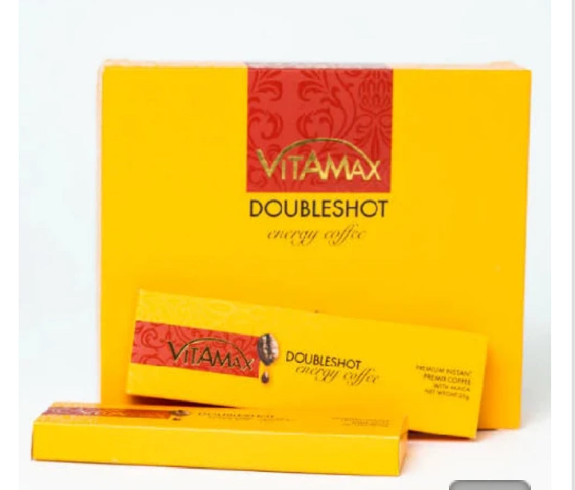 Vitamax Doubleshot Energy Coffee for Men (10 Sachets x 20g)