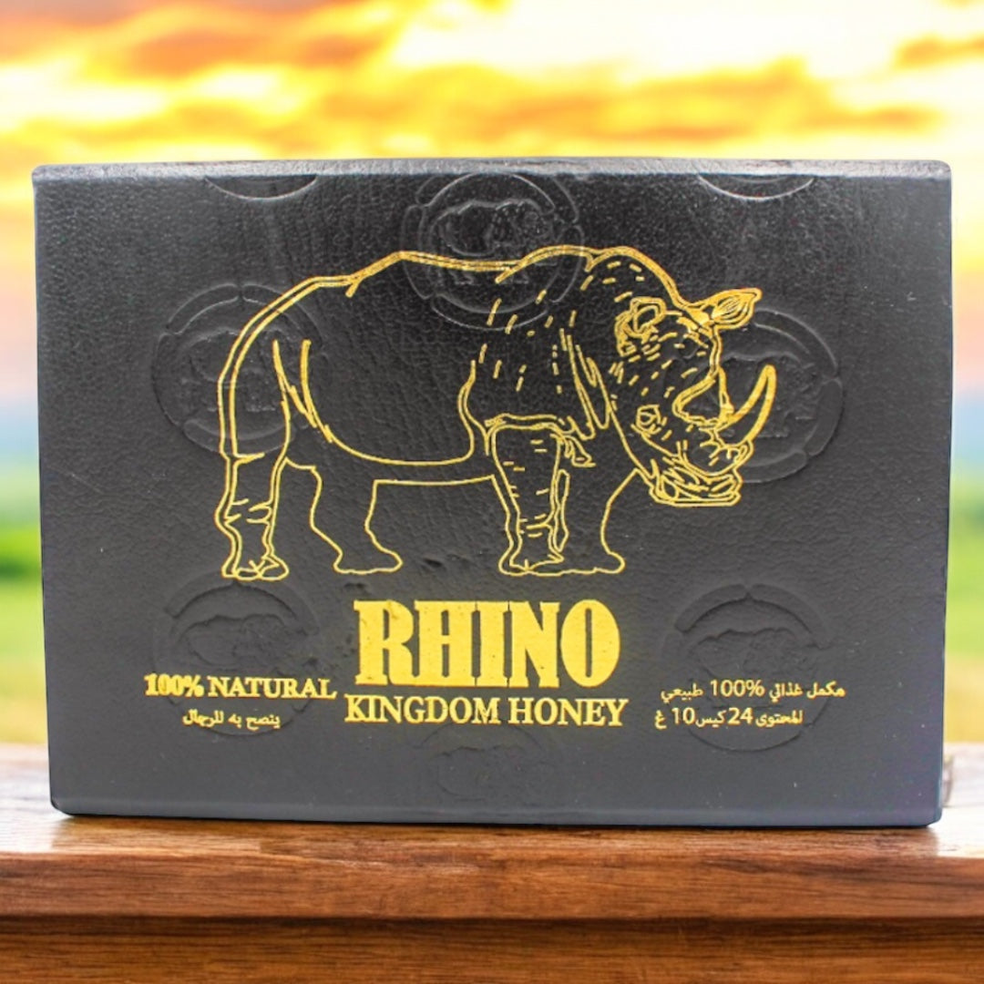 Rhino Kingdom Honey Each box 24 Sachets