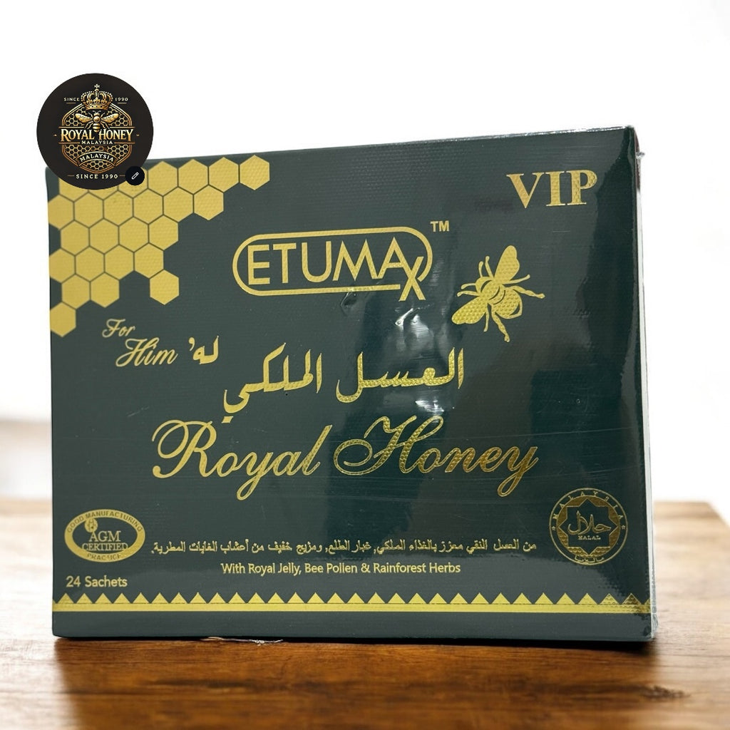 Etumax Royal Honey 24-10g Sachets of Natural Vitality
