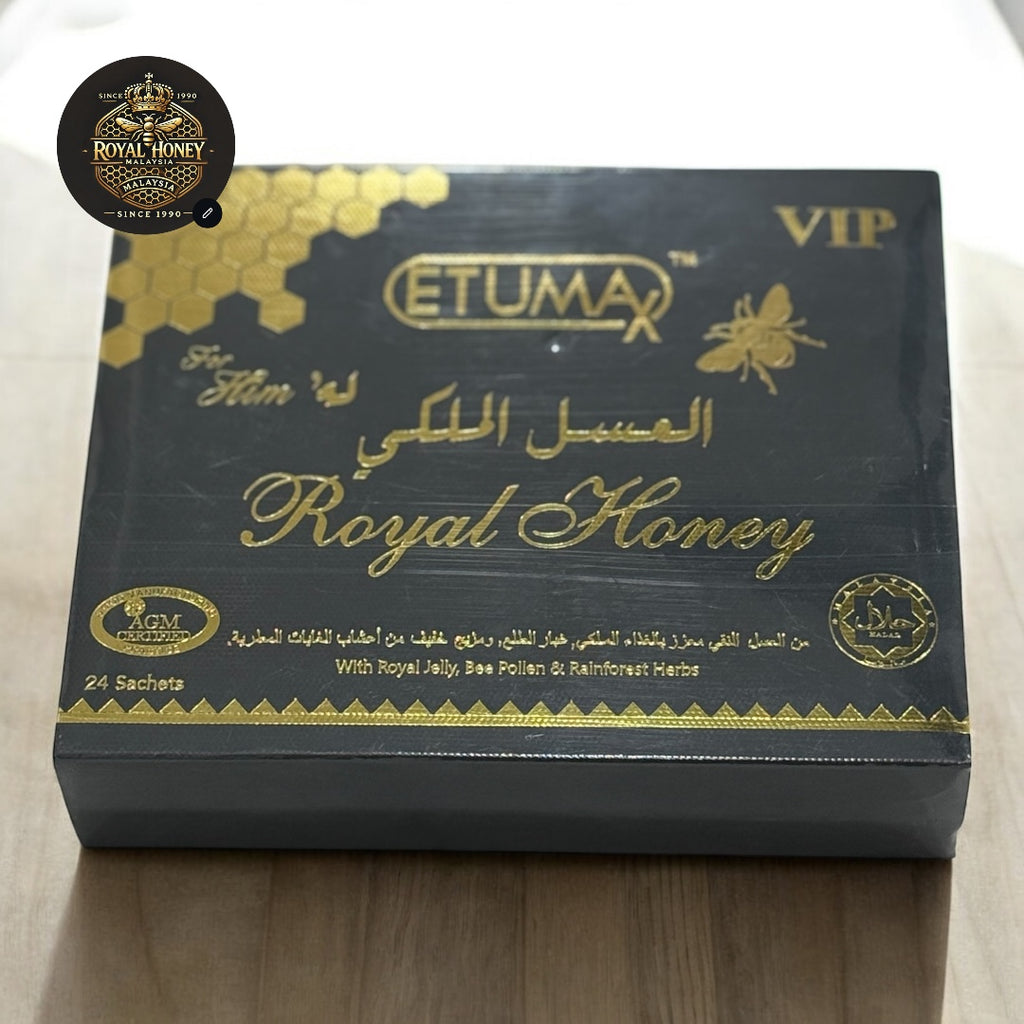 Etumax Royal Honey 24-10g Sachets of Natural Vitality