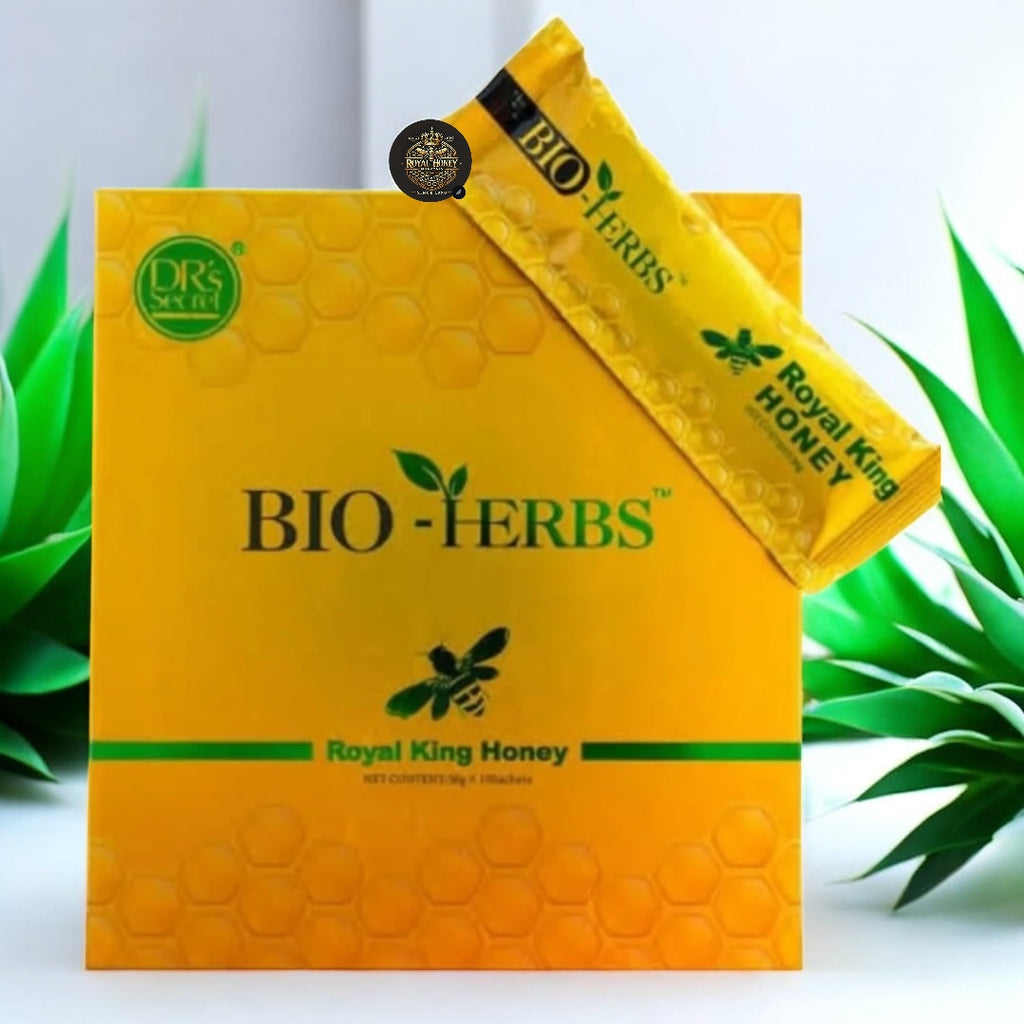 BIO HERBS Royal King Honey – 10 Sachets (30g)