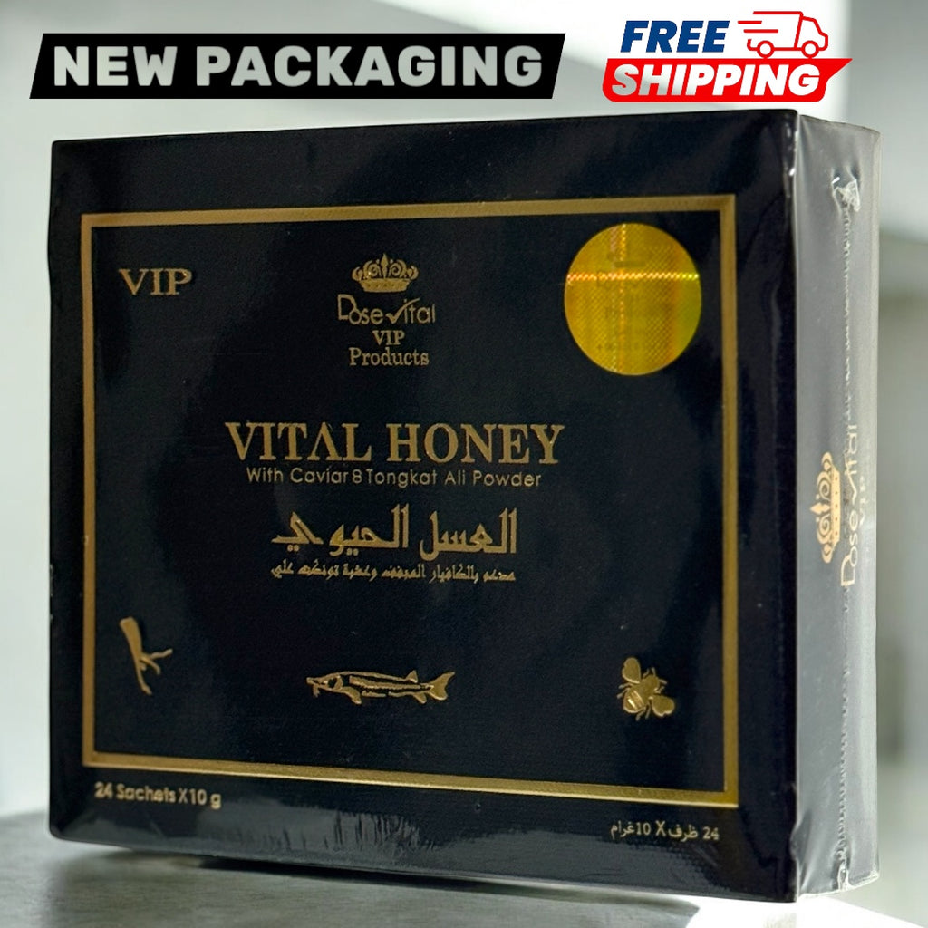 Vita Dose VIP Vital Honey 24 Sachets (10g Each)