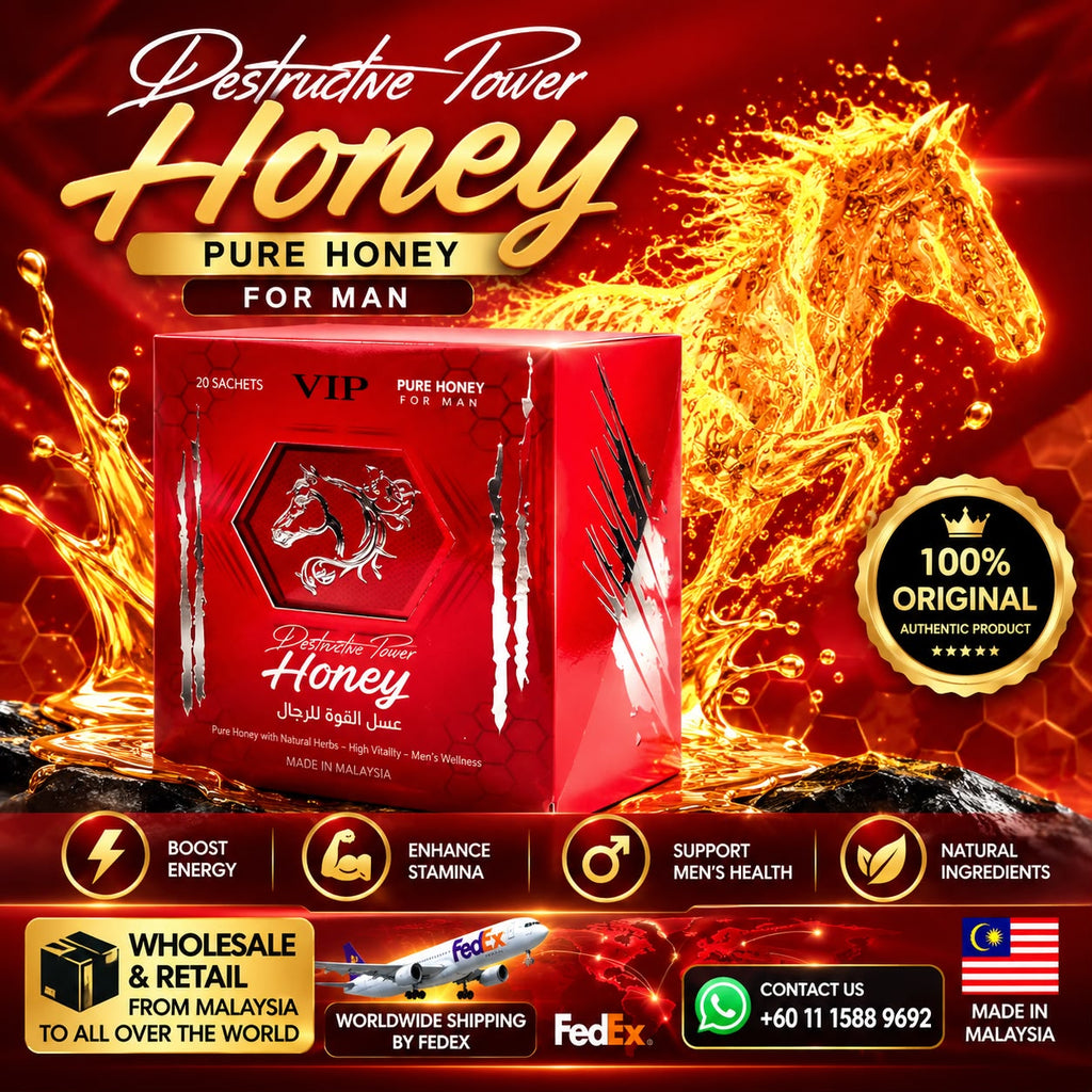 Destructive Power VIP Honey for Men – 20 Sachets × 10g