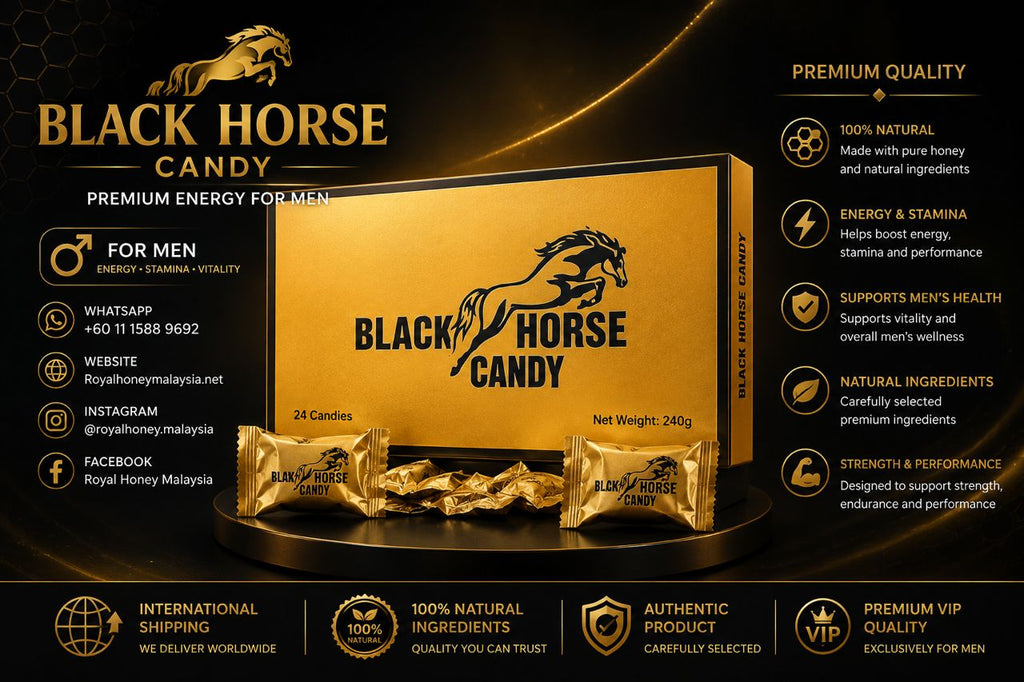 Black Horse Candy Premium Vitality Boosting Herbal Candy