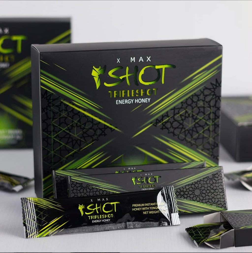 X MAX 3 TripleShot Energy Honey – Premium Malaysian Honey with Tongkat Ali